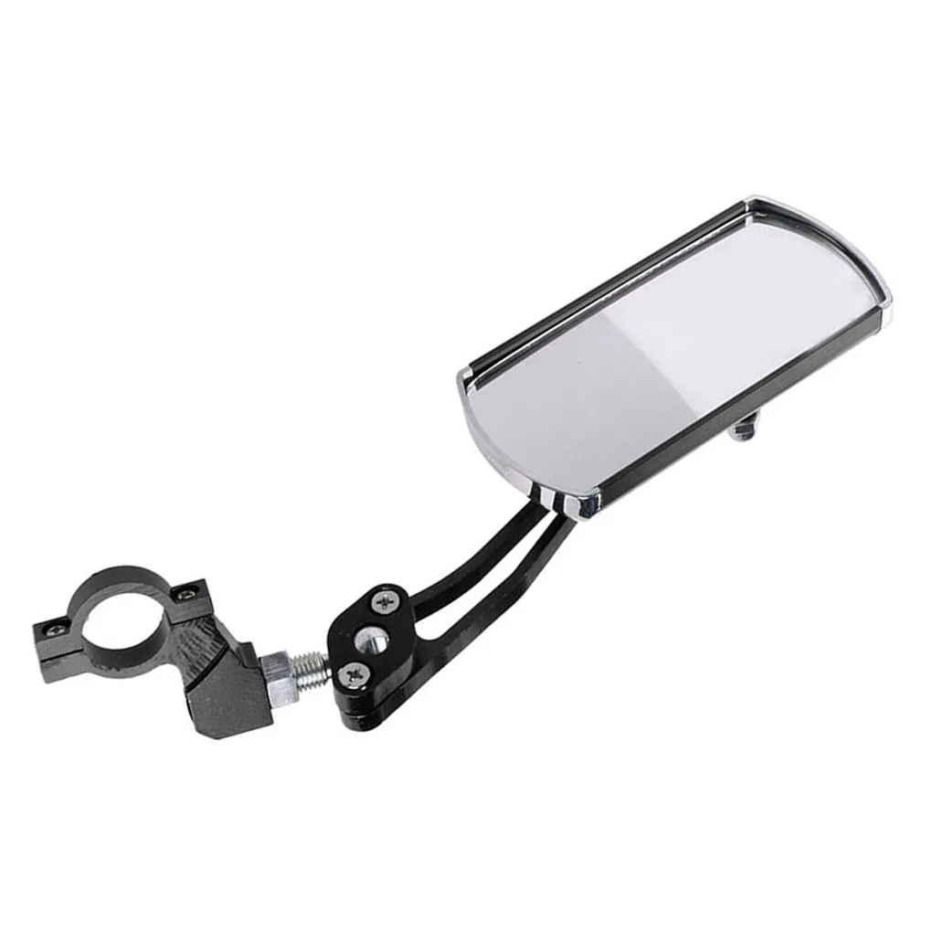 

Bike Rotary Rearview Mirror Bicycle Aluminum Alloy 360 Degree Rotating Adjustable Handlebar Mirror 1 Pair Black