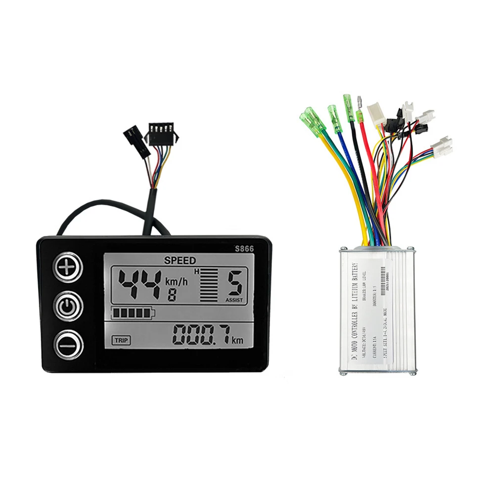 Brand New Electric Bicycle Components Display Panel Kit E-Bike Kit 15A Controller 250-350W 2PCS Electric Scooter
Brand New Electric Bicycle Components Display Panel Kit E-Bike Kit 15A Controller 250-350W 2PCS Electric Scooter