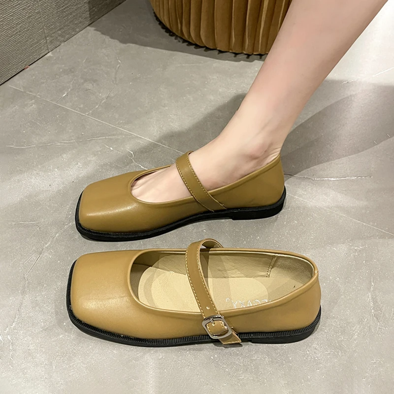 Summer Shoes Ladies Soft Oxfords Women's Square Toe Casual Female Sneakers Flats 2022 New Retro Leather Comfortable Dress Mary J
Summer Shoes Ladies Soft Oxfords Women's Square Toe Casual Female Sneakers Flats 2022 New Retro Leather Comfortable Dress Mary J