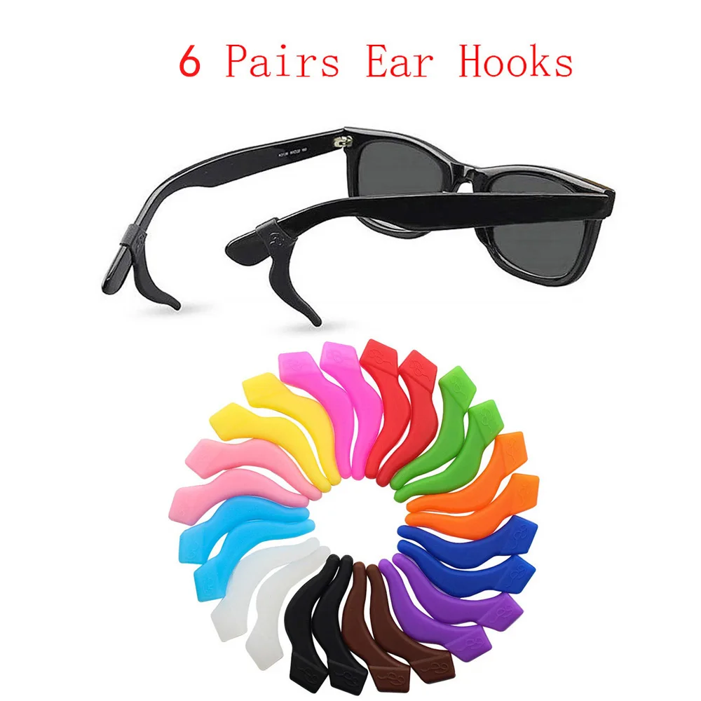 6 Pairs Anti Slip Ear Hooks For Adults And Kids Round Grips Eyeglasses Sports Temple Tips Soft Silicone Ear Hook
6 Pairs Anti Slip Ear Hooks For Adults And Kids Round Grips Eyeglasses Sports Temple Tips Soft Silicone Ear Hook