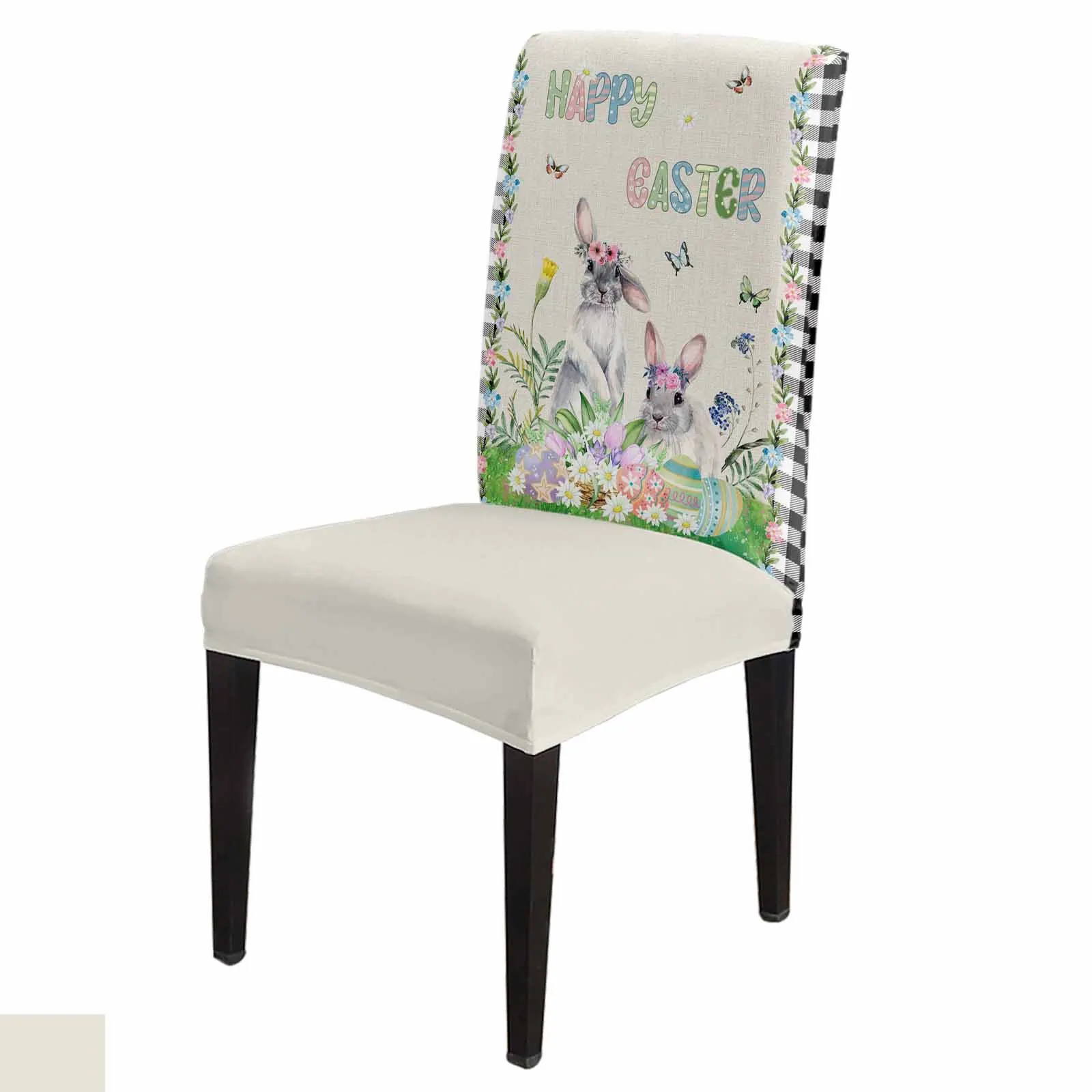 Easter Bunny Daisy Flower Dining Chair Cover Spandex Elastic Chair Covers for Wedding Hotel Banquet Dining Room
Easter Bunny Daisy Flower Dining Chair Cover Spandex Elastic Chair Covers for Wedding Hotel Banquet Dining Room