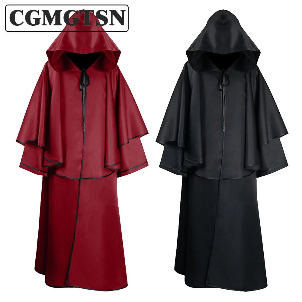 CGMGTSN средневековый Халат с капюшоном для Хэллоуина взрослая накидка-монах с длинным рукавом накидка-гид для волшебника Косплей Одежда для сцены
CGMGTSN средневековый Халат с капюшоном для Хэллоуина взрослая накидка-монах с длинным рукавом накидка-гид для волшебника Косплей Одежда для сцены
