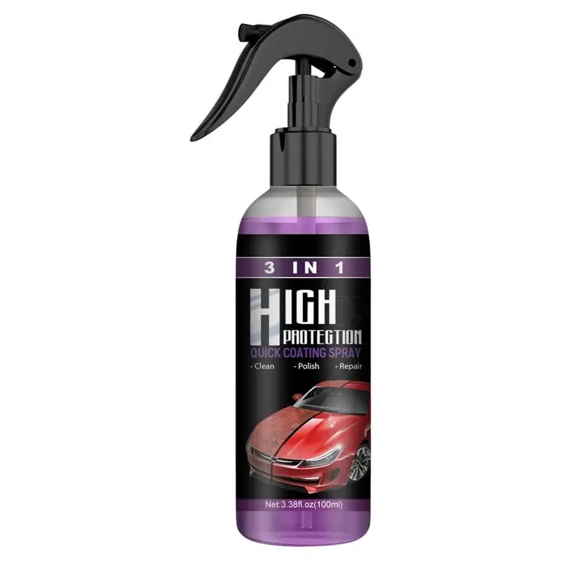 Coating Spray 3 In 1 Car Polish Car's Clear Coat Hydrophobic Protection High-Gloss Shine For Shining Cleaning Detailing Coating
Coating Spray 3 In 1 Car Polish Car's Clear Coat Hydrophobic Protection High-Gloss Shine For Shining Cleaning Detailing Coating