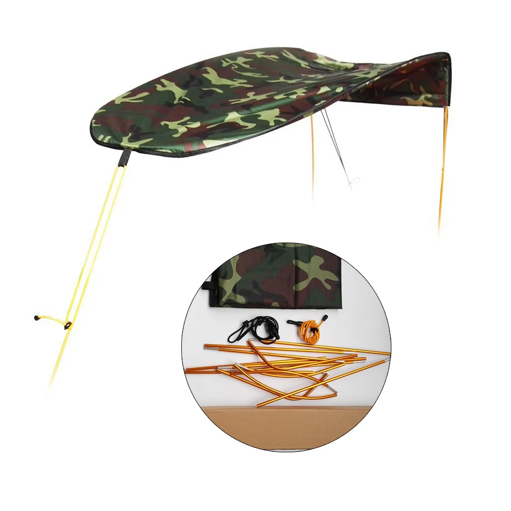 Top Cover Waterproof Anti-UV Single Kayak Boat Canopy Awning Sun Shade Waterproof UV Protection Canopy Yacht Boat Accessory New
Top Cover Waterproof Anti-UV Single Kayak Boat Canopy Awning Sun Shade Waterproof UV Protection Canopy Yacht Boat Accessory New