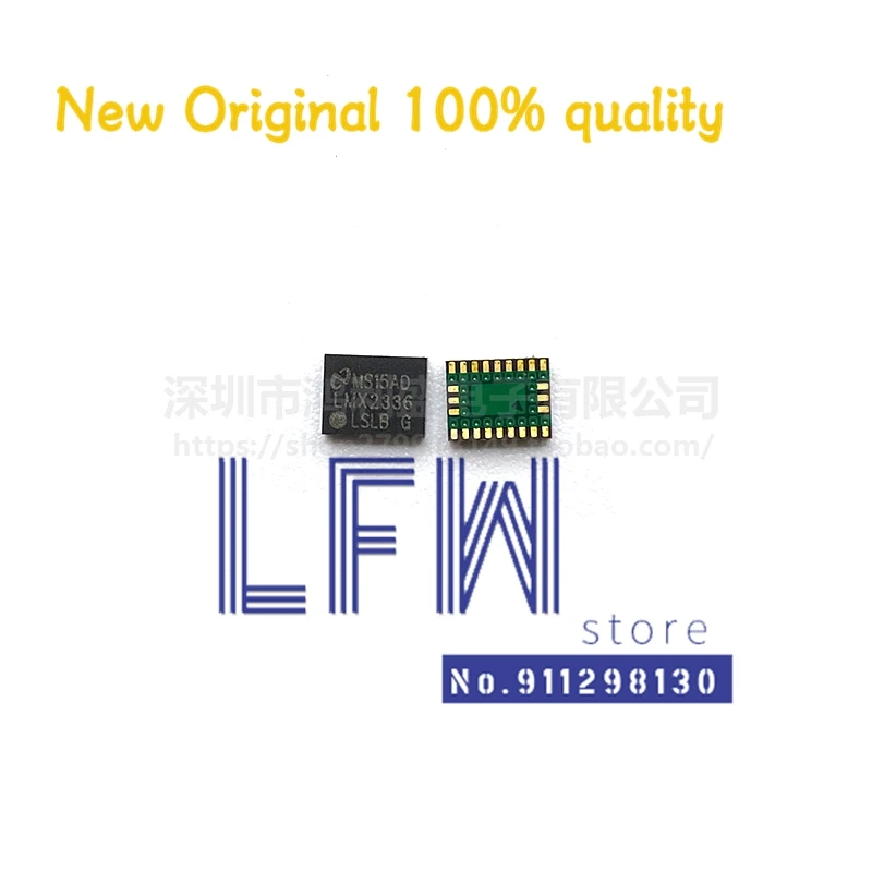 10pcs/lot LMX2336LSLBX LMX2336LSLB LMX2336 QFN24 Chipset 100% New&Original In Stock
10pcs/lot LMX2336LSLBX LMX2336LSLB LMX2336 QFN24 Chipset 100% New&Original In Stock