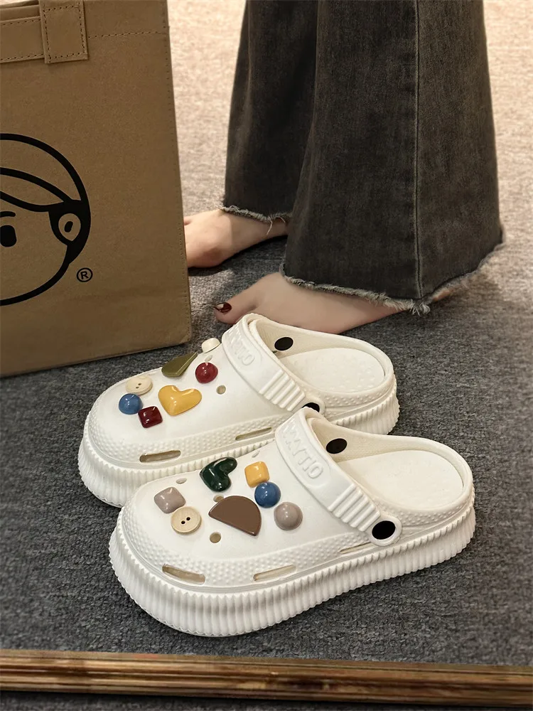 Shoes Woman 2023 Cover Toe Slippers Casual Pantofle Lady Med Luxury New Summer Flat Girl Soft Slides PU Rome Slippers Casual Sho
Shoes Woman 2023 Cover Toe Slippers Casual Pantofle Lady Med Luxury New Summer Flat Girl Soft Slides PU Rome Slippers Casual Sho