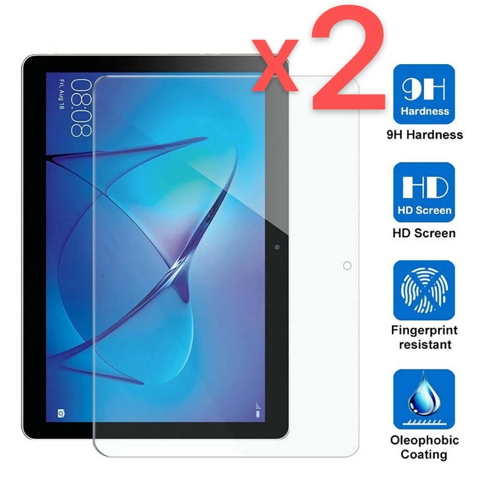 2Pcs Tablet Tempered Glass Screen Protector Cover For MediaPad T3 10 9.6 Inch Full Coverage Screen
2Pcs Tablet Tempered Glass Screen Protector Cover For MediaPad T3 10 9.6 Inch Full Coverage Screen