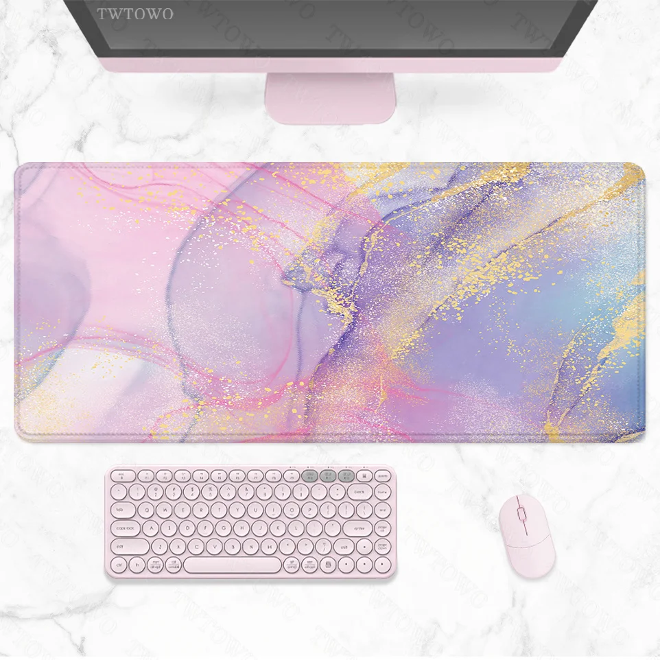 Pink Gold Marble Mouse Pad Gamer XL HD Custom Home Computer Mousepad XXL Mouse Mat Keyboard Pad Natural Rubber Soft Non-Slip PC
Pink Gold Marble Mouse Pad Gamer XL HD Custom Home Computer Mousepad XXL Mouse Mat Keyboard Pad Natural Rubber Soft Non-Slip PC