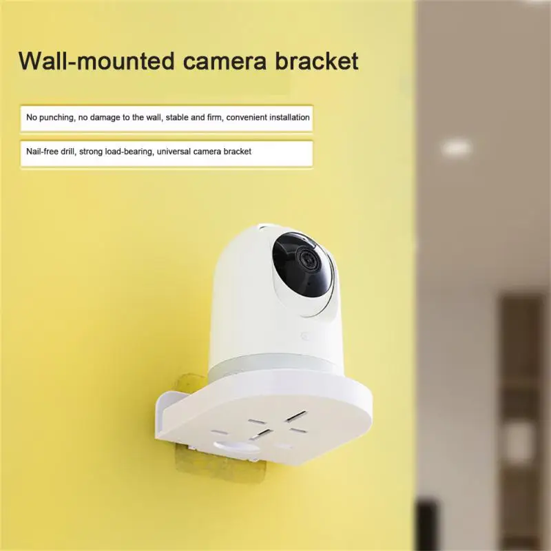 Universal Monitoring Head Support Wall-Mounted Wall-Punch-Free Home Camera Shelf Supports Plastic Universal Monitoring Tray
Universal Monitoring Head Support Wall-Mounted Wall-Punch-Free Home Camera Shelf Supports Plastic Universal Monitoring Tray