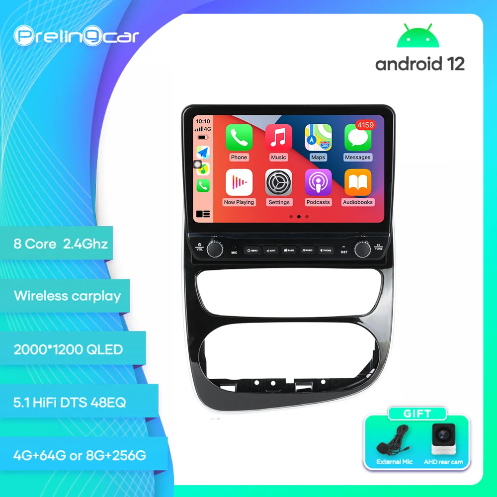 Prelingcar For Renault Clio 4 BH98 KH98 Years Android 12 Car Monitor 8 256g Carplay RDS GPS Built 2din Radio DVD Player 5.1 DTS
Prelingcar For Renault Clio 4 BH98 KH98 Years Android 12 Car Monitor 8 256g Carplay RDS GPS Built 2din Radio DVD Player 5.1 DTS