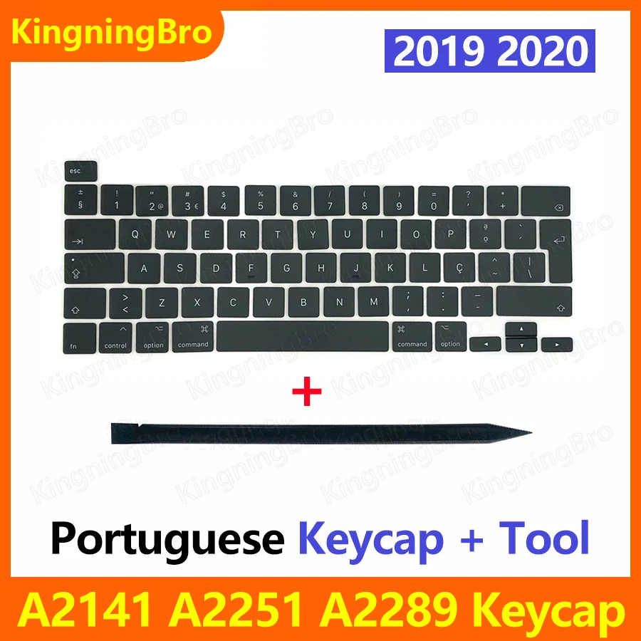 New Replacement Keys Keycaps For Macbook Pro Retina 13" 16" A2141 A2251 A2289 Portugal Portuguese Keycap Key Cap 2019 2020
New Replacement Keys Keycaps For Macbook Pro Retina 13" 16" A2141 A2251 A2289 Portugal Portuguese Keycap Key Cap 2019 2020