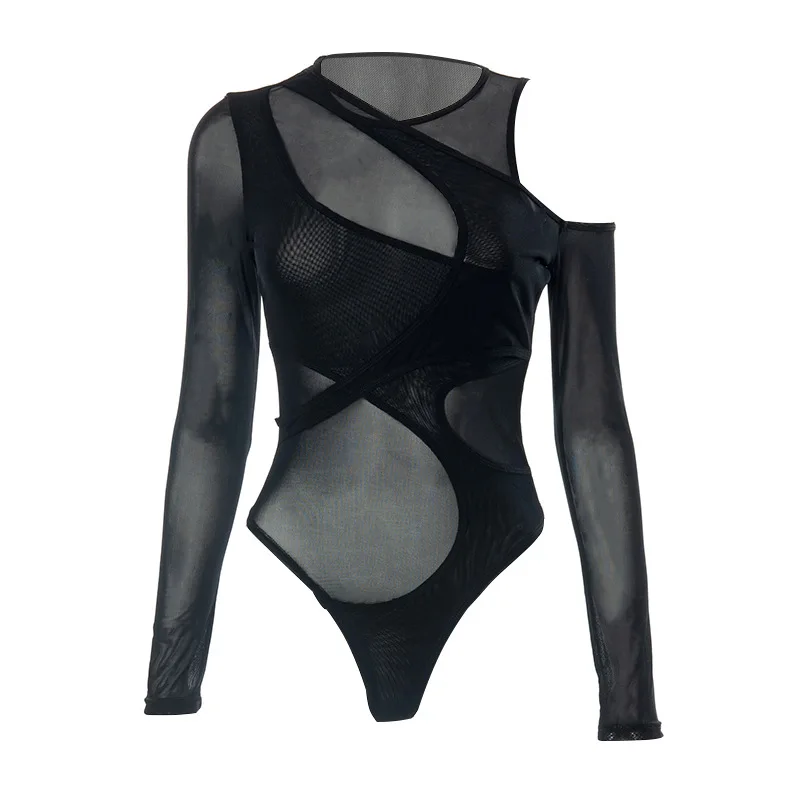 Sexy Lingerie Summer Tops Hot Sexy Women Transparent Body Suit Mesh Body Stockings Sequin Jumpsuit Porno Bodysuit
Sexy Lingerie Summer Tops Hot Sexy Women Transparent Body Suit Mesh Body Stockings Sequin Jumpsuit Porno Bodysuit