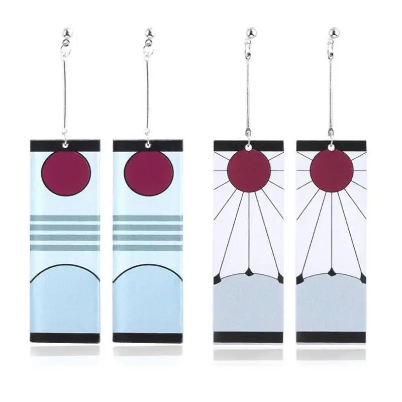 Anime Acrylic Drop Earrings Demon Slayer Kimetsu No Yaiba Blade Of Ghost Earings For Women Girl Cosplay Jewelry Accessories Gift
Anime Acrylic Drop Earrings Demon Slayer Kimetsu No Yaiba Blade Of Ghost Earings For Women Girl Cosplay Jewelry Accessories Gift