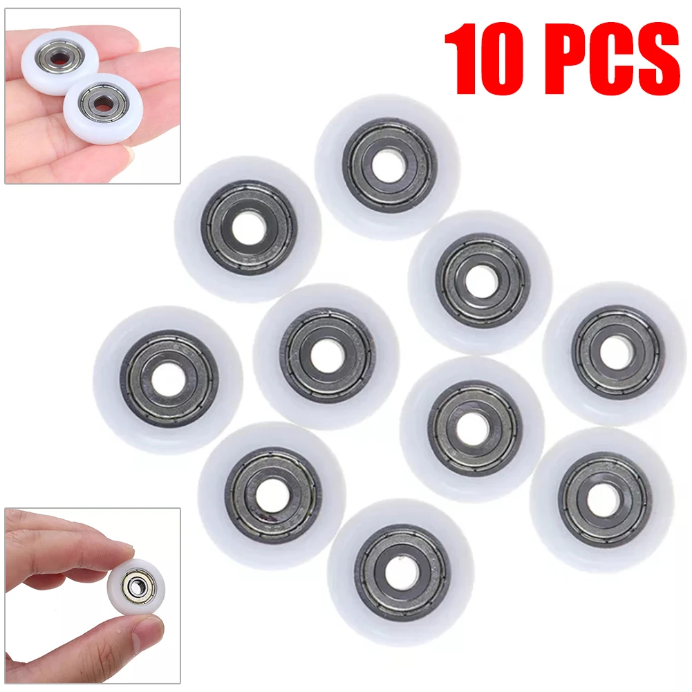 Durable High Quality Practical Door Pulley Parts Wheel Diameter 10Pcs 19/23/25mm Nylon+Carbon Steel Replacement
Durable High Quality Practical Door Pulley Parts Wheel Diameter 10Pcs 19/23/25mm Nylon+Carbon Steel Replacement