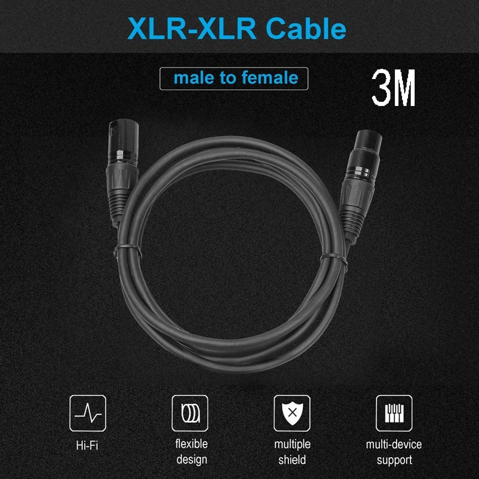 Совместим с адаптером для микрофона Iphone и качеством аудио мама к кабелю XLR 3pin M XLR Premium XLR линейный аудио штекер 3
Совместим с адаптером для микрофона Iphone и качеством аудио мама к кабелю XLR 3pin M XLR Premium XLR линейный аудио штекер 3