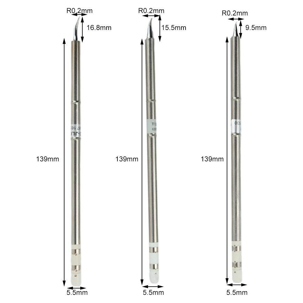 3pcs T12 J Soldering Iron Tip For Station White Light 942/950/951/952/202/203/204/206 FX-9501/HAKKO912/FM-2027/2028 Handle
3pcs T12 J Soldering Iron Tip For Station White Light 942/950/951/952/202/203/204/206 FX-9501/HAKKO912/FM-2027/2028 Handle