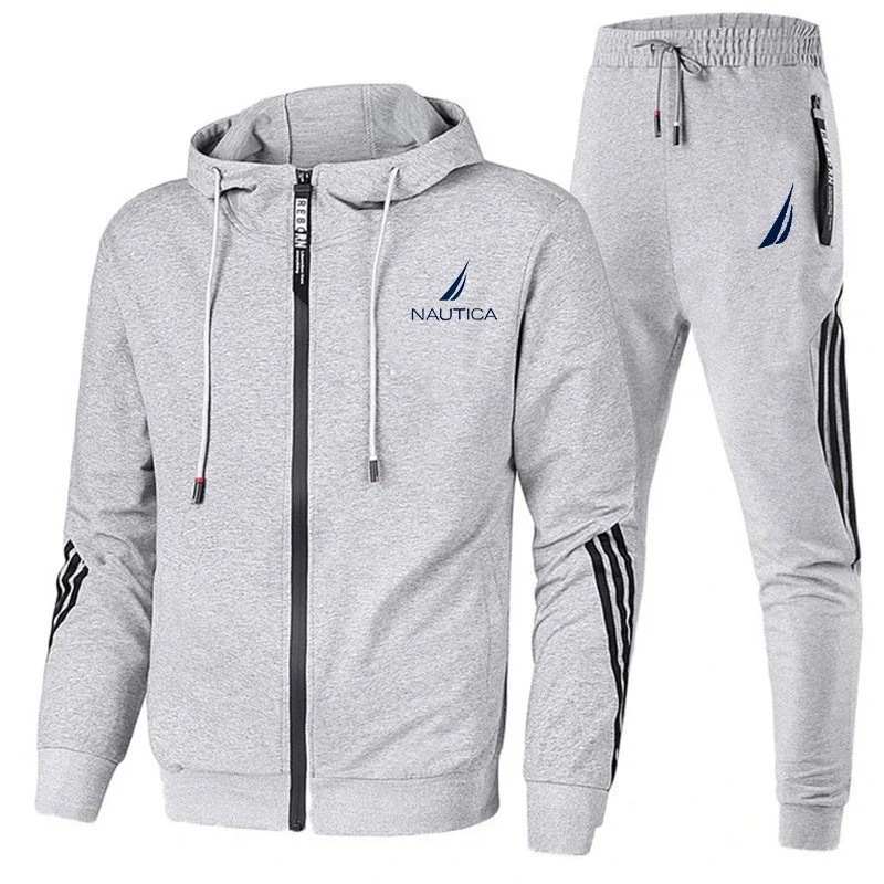 2023 New Brand NAUTICA Men's Zipper Hoodie Set + 2pcs High Quality Casual Sweatpants Fashion Sports Men's Suit M-XXXL
2023 New Brand NAUTICA Men's Zipper Hoodie Set + 2pcs High Quality Casual Sweatpants Fashion Sports Men's Suit M-XXXL