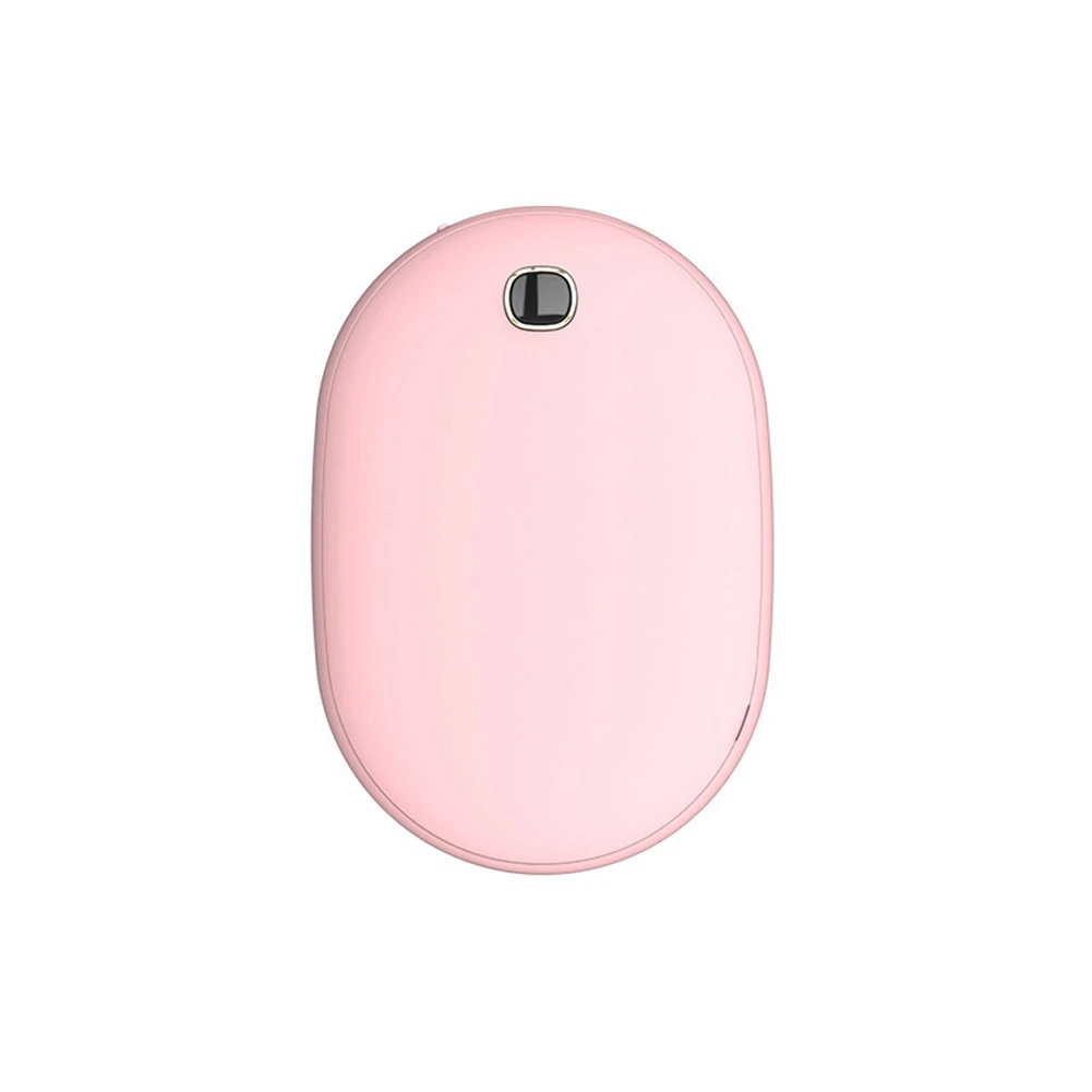 

Нагреватель для рук перезаряжаемый 10000 мАч, портативный многоразовый Электрический нагреватель для рук, внешний аккумулятор быстрой зарядки, розовый