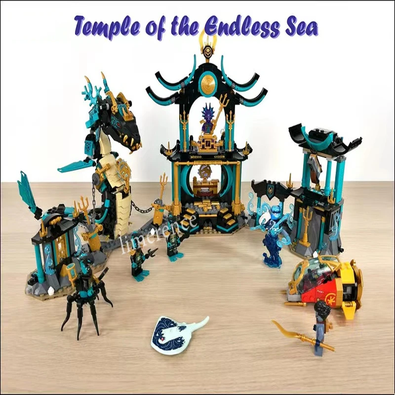 1178pcs Temple of the Endless Sea Model Building Blocks Fit 71755 Bricks Toys For Children
1178pcs Temple of the Endless Sea Model Building Blocks Fit 71755 Bricks Toys For Children
