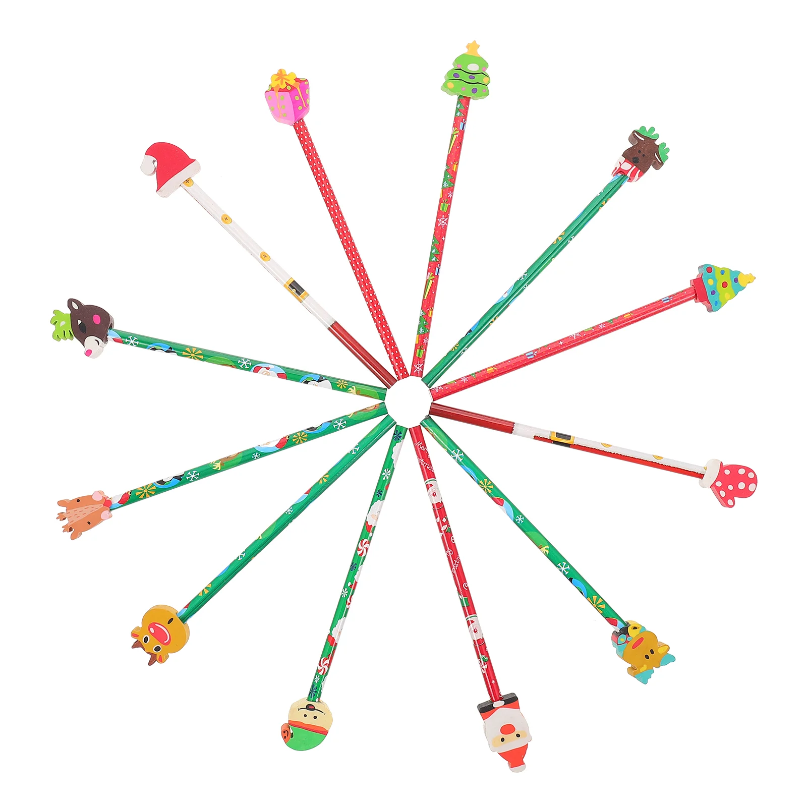 24 Pcs Jumbo Christmas Rubber Adorable Kid Pencils Kids School Accessories Eraser Writing Stationery Elements Child
24 Pcs Jumbo Christmas Rubber Adorable Kid Pencils Kids School Accessories Eraser Writing Stationery Elements Child