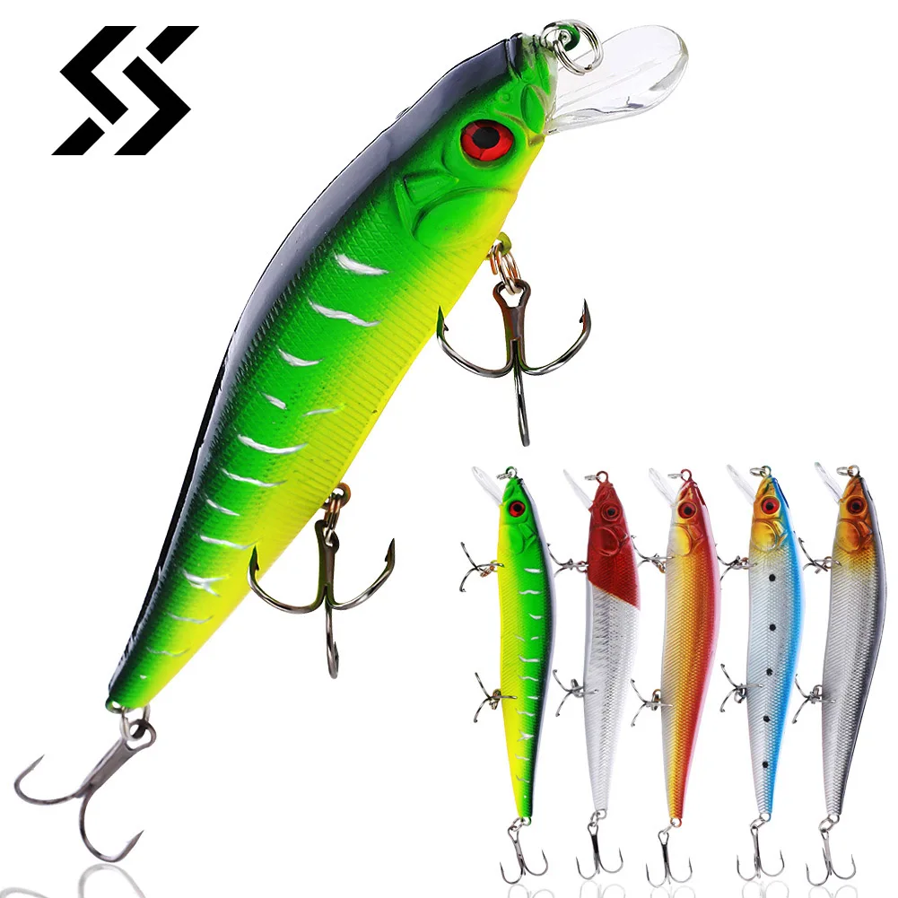 Sougayilang 5PCs Minnow Fishing Lure Floating Hard Bait 120g Artificial Bait Fishing Wobblers Swimming Carp Fishing Tackle
Sougayilang 5PCs Minnow Fishing Lure Floating Hard Bait 120g Artificial Bait Fishing Wobblers Swimming Carp Fishing Tackle
