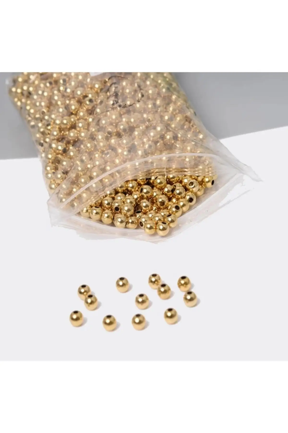 300 pcs Gold Color Metal Ball Beads Round Jewelry Bead Hobby Supplies & Leisure Life
300 pcs Gold Color Metal Ball Beads Round Jewelry Bead Hobby Supplies & Leisure Life