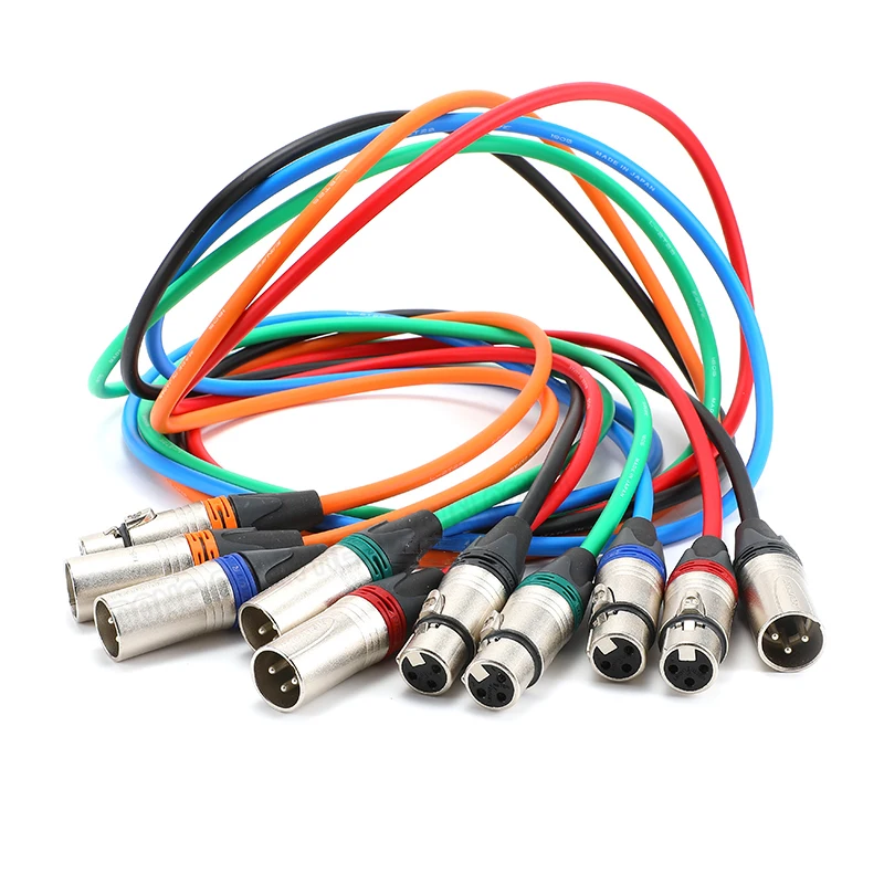 3-Pin 2T2S Cable NC3FXX Male To Female XLR Plug Audio Cable Shielded 1PC For Mixer Microphone Amplifier 0.5/1/1.5/2/3/5m-30m --
3-Pin 2T2S Cable NC3FXX Male To Female XLR Plug Audio Cable Shielded 1PC For Mixer Microphone Amplifier 0.5/1/1.5/2/3/5m-30m --