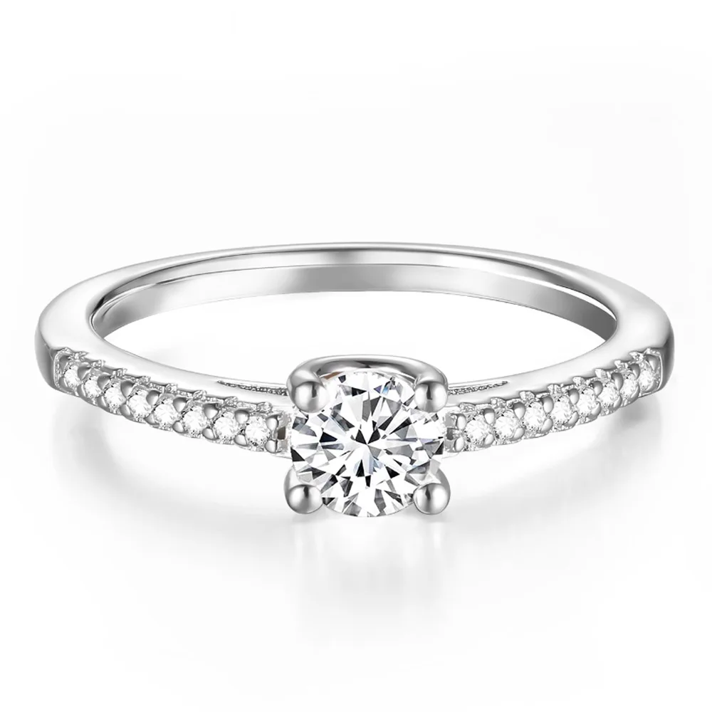 Monkton 5mm 0.5CT Moissnaite Ring For Women 925 Sterling Silver Simple Sparkling Round Finger Rings Anniversary Gifts Jewelry
Monkton 5mm 0.5CT Moissnaite Ring For Women 925 Sterling Silver Simple Sparkling Round Finger Rings Anniversary Gifts Jewelry