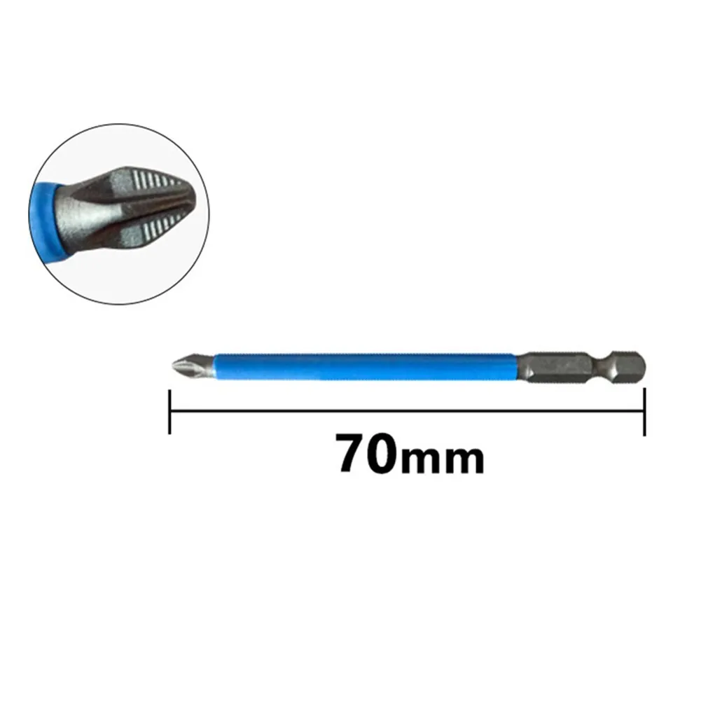 Magnetic Anti Slip Long Reach Electric Screwdriver Bits 1/4\\\\\\\" Hex Shank Precision PH2 Single Cross Head Power Tools
Magnetic Anti Slip Long Reach Electric Screwdriver Bits 1/4\\\\\\\" Hex Shank Precision PH2 Single Cross Head Power Tools