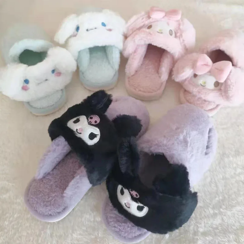 2022 Sanrioed Plush Anime Kuromi Cinnamoroll My Melody Winter Fashion Soft Warm Slipper Kawaii Plushie Indoor Floor Shoes Gifts
2022 Sanrioed Plush Anime Kuromi Cinnamoroll My Melody Winter Fashion Soft Warm Slipper Kawaii Plushie Indoor Floor Shoes Gifts