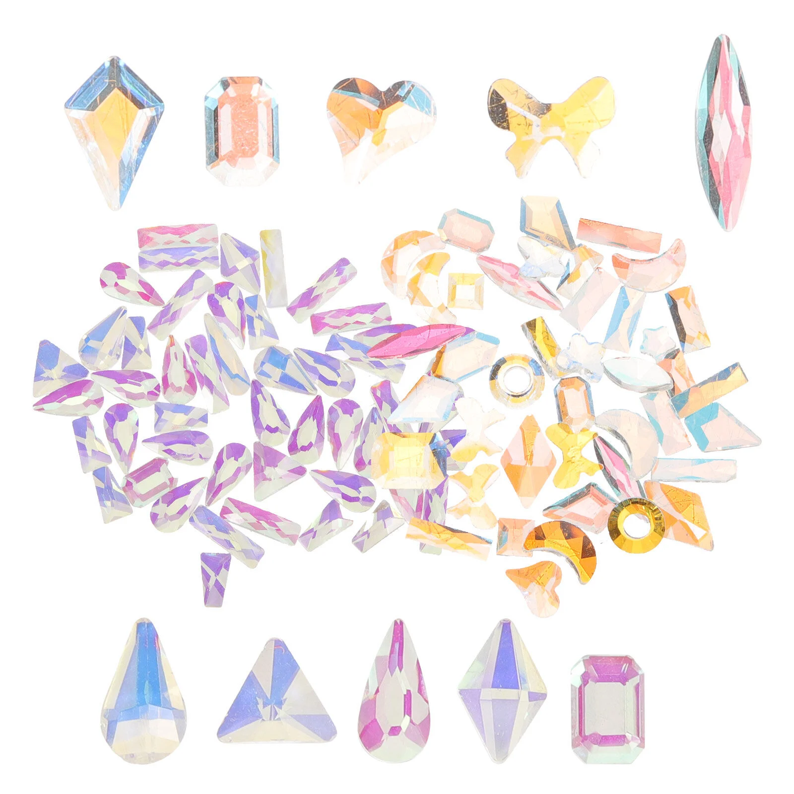 Suite Women Manicure Supplies Nail Rhinestones Nails Charms Womens Small Ornaments
Suite Women Manicure Supplies Nail Rhinestones Nails Charms Womens Small Ornaments
