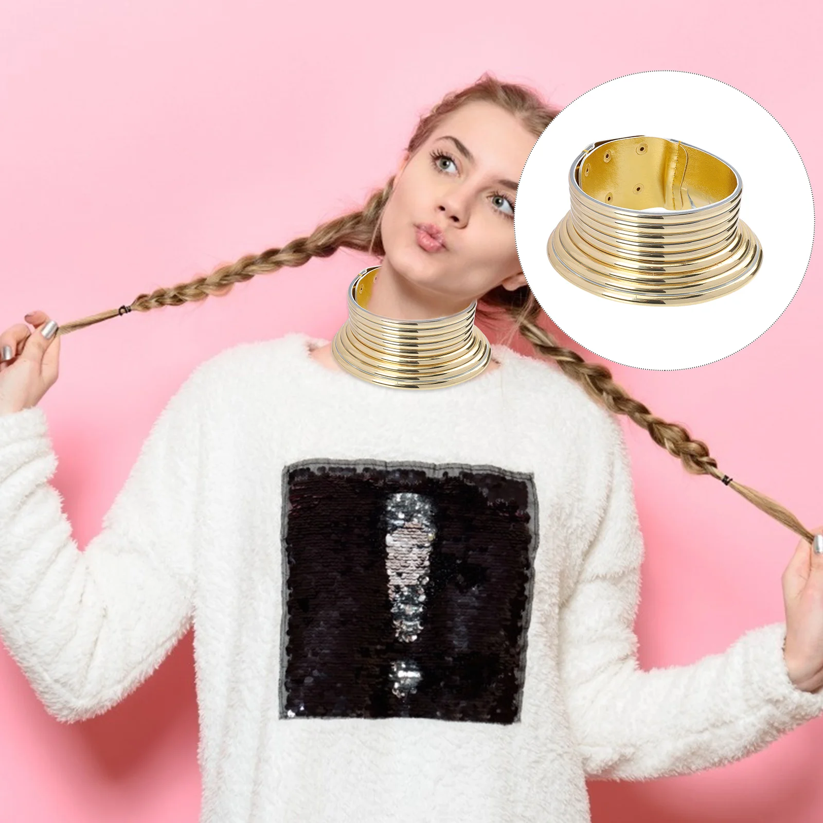 Ladies Jewelry African Choker Necklace African Collar Choker Chunky Choker Necklace Chunky Gold Necklace
Ladies Jewelry African Choker Necklace African Collar Choker Chunky Choker Necklace Chunky Gold Necklace