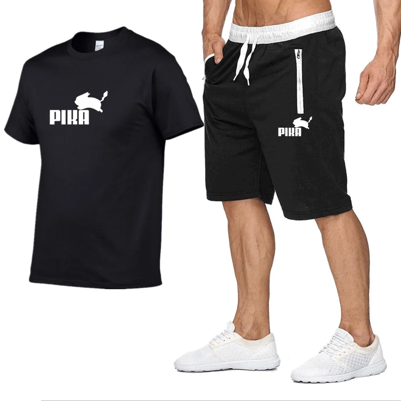 High Quality Men's T-Shirt + Beach Shorts Set Summer Sportswear Jogging Pants T-Shirt Set Streetwear Sportswear Set Top T-Shirt
High Quality Men's T-Shirt + Beach Shorts Set Summer Sportswear Jogging Pants T-Shirt Set Streetwear Sportswear Set Top T-Shirt