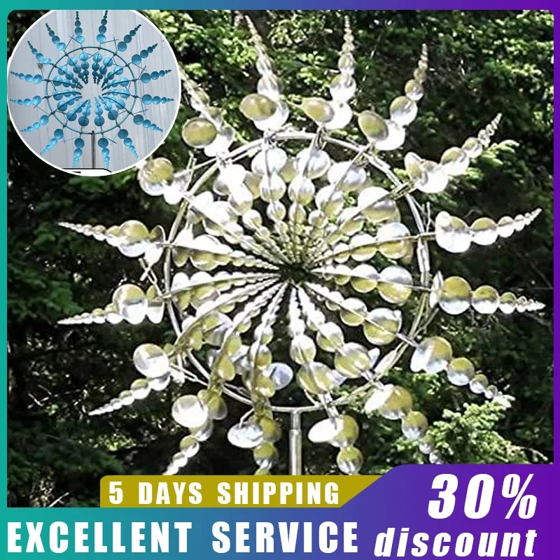 Unique Magical Metal Windmill Outdoor Wind Spinners Wind Collectors Courtyard Patio Lawn Garden Decoration Outdoor Indoor
Unique Magical Metal Windmill Outdoor Wind Spinners Wind Collectors Courtyard Patio Lawn Garden Decoration Outdoor Indoor