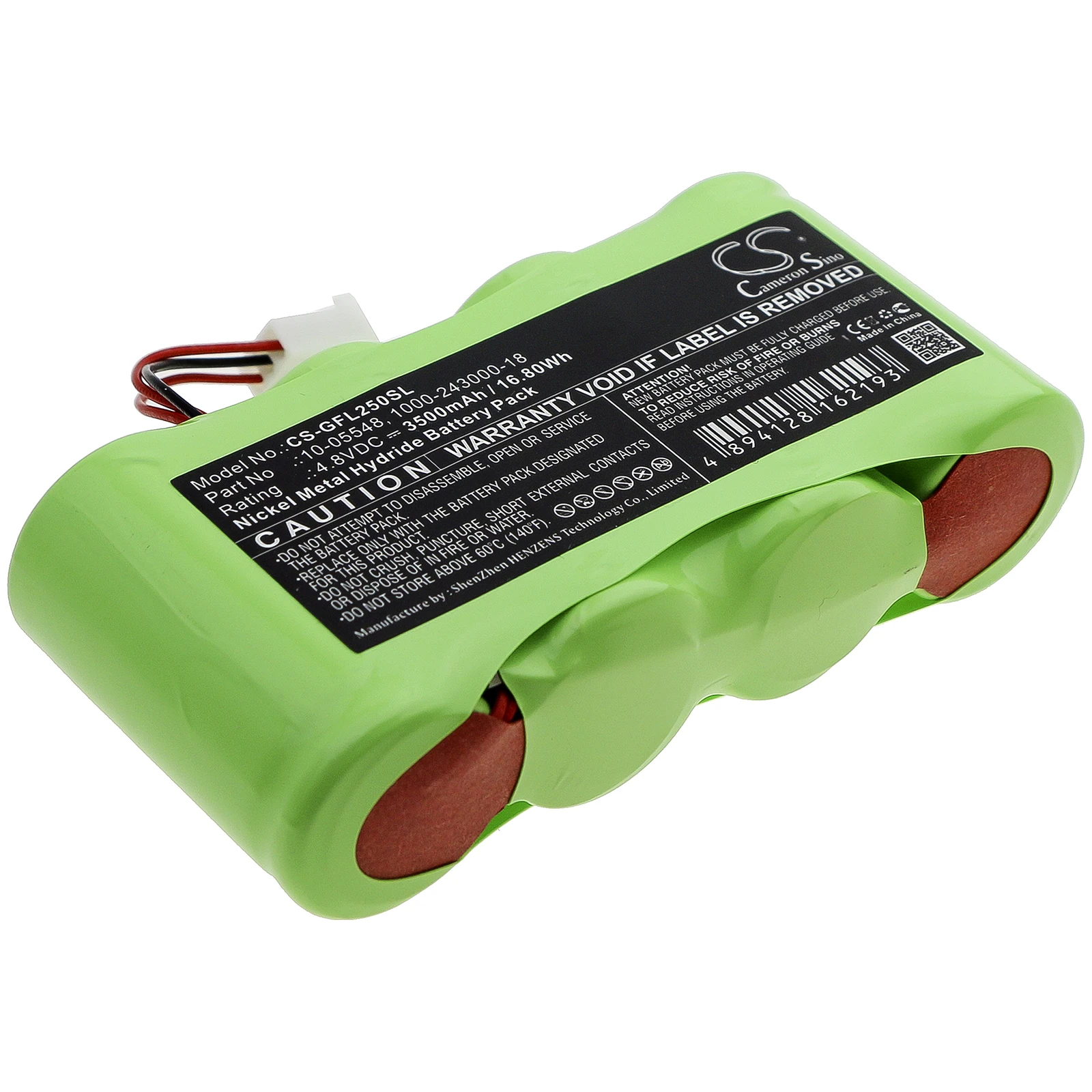 CS 3500mAh / 16.80Wh battery for Geo Fennel FL 250 VA-N, LX250, METLAND FL250VA 1000-243000-18, 10-05548
CS 3500mAh / 16.80Wh battery for Geo Fennel FL 250 VA-N, LX250, METLAND FL250VA 1000-243000-18, 10-05548
