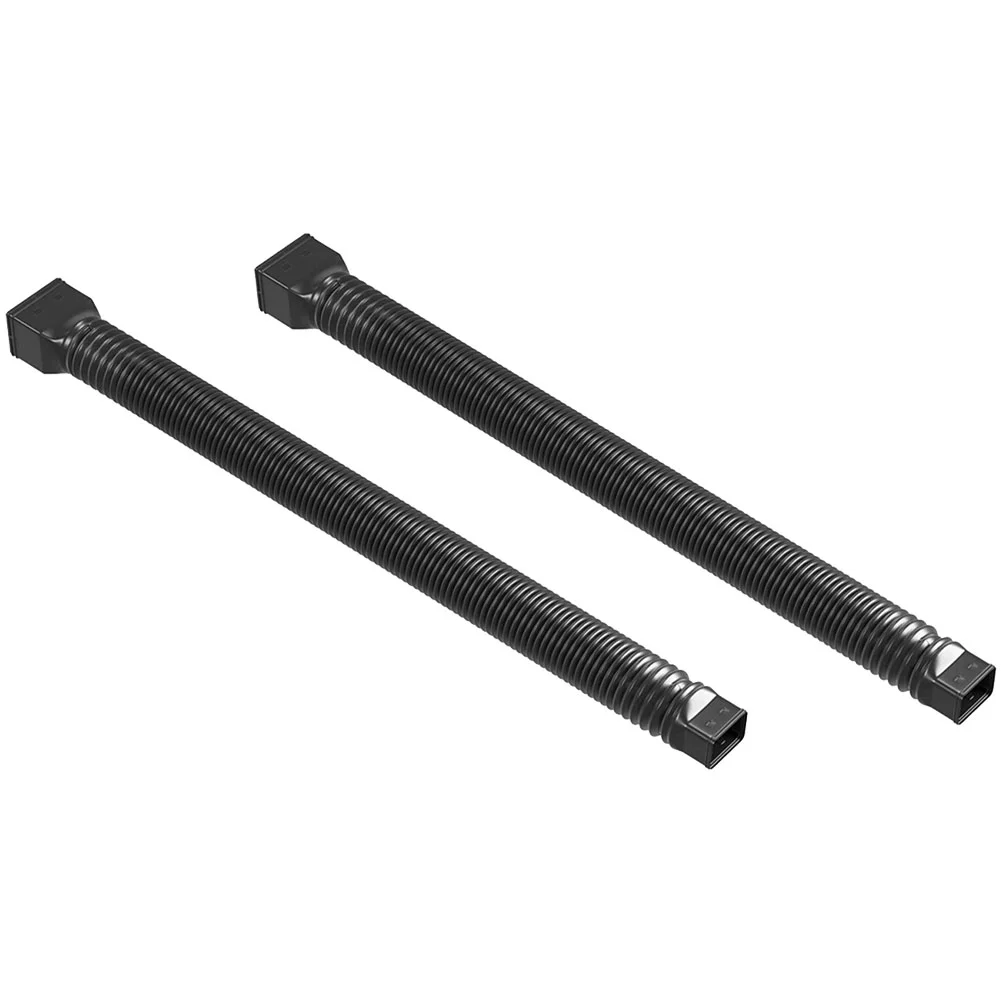 2 Sets Shunt Gutter Downspout Extension Tubing Pipe Tube Black Hose Drain Drainage Kit Plastic Diverter
2 Sets Shunt Gutter Downspout Extension Tubing Pipe Tube Black Hose Drain Drainage Kit Plastic Diverter