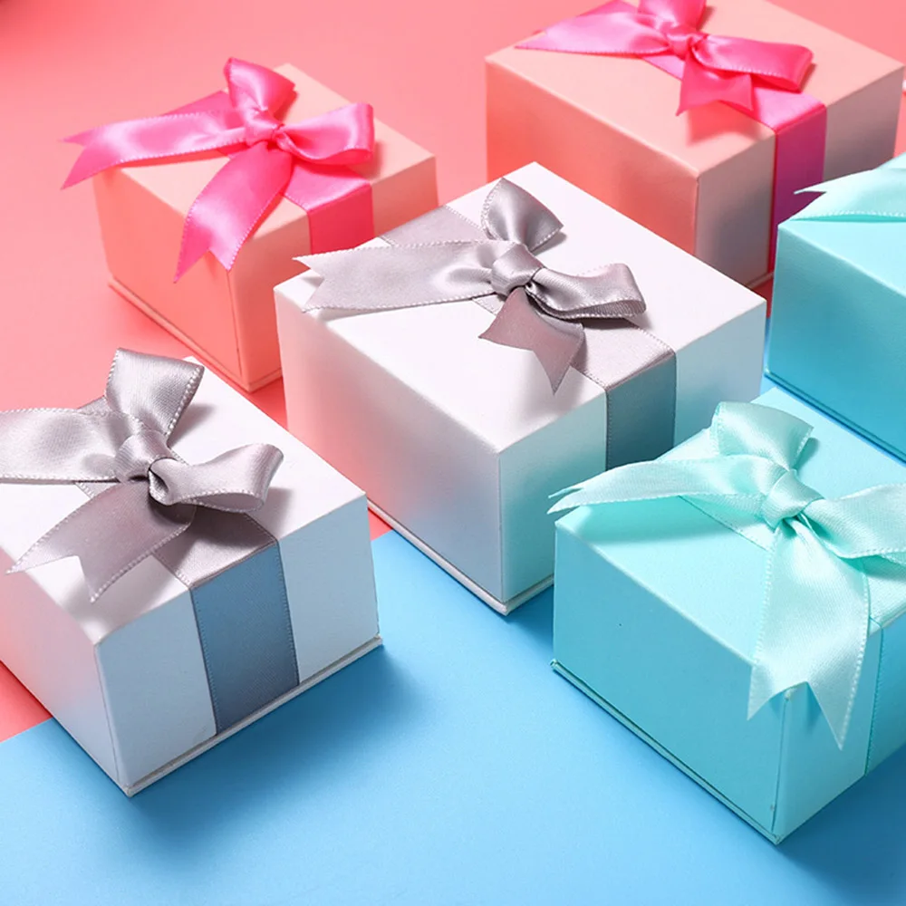 Bow Jewelry Organizer Storage Gift Box Necklace Earrings Ring Box Paper Jewellry Packaging Container
Bow Jewelry Organizer Storage Gift Box Necklace Earrings Ring Box Paper Jewellry Packaging Container