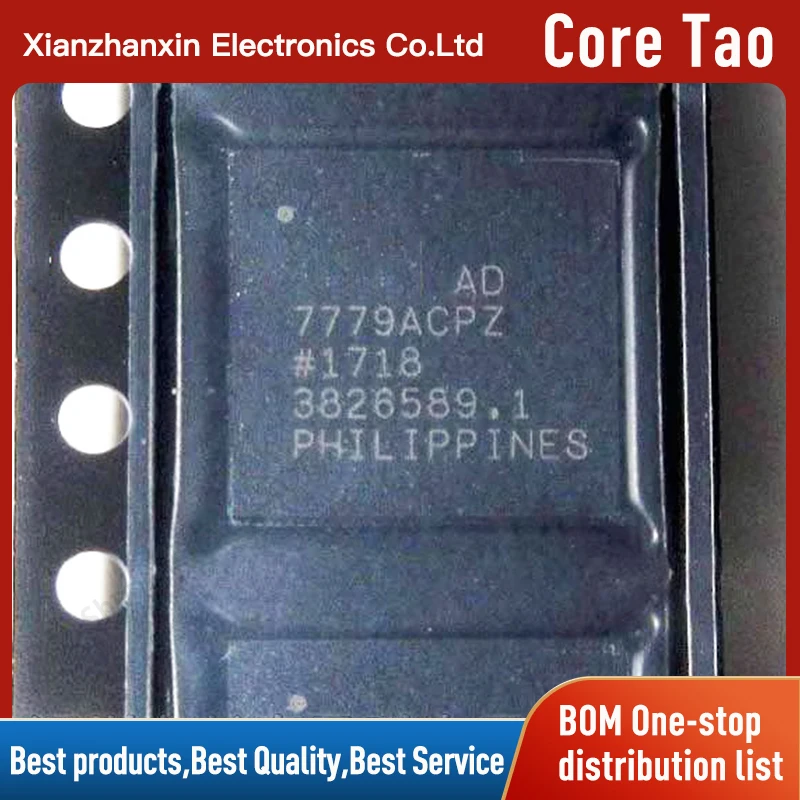 1PCS/LOT AD7779ACPZ AD7779 7779ACPZ LFCSP-64 Analog to digital converter chip in stock
1PCS/LOT AD7779ACPZ AD7779 7779ACPZ LFCSP-64 Analog to digital converter chip in stock