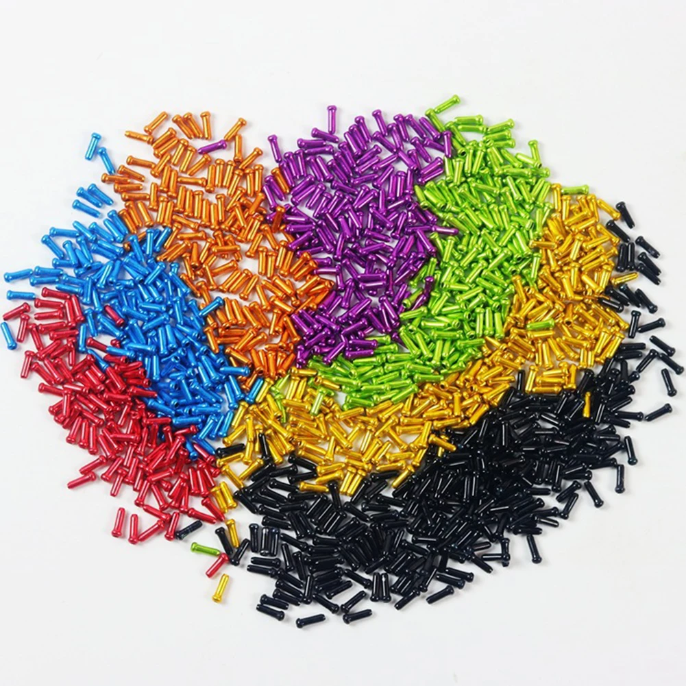 1.1*0.3cm Brake Shifter Cap For Bicycle brake cables&shift cables Mixed color Wire End Wire tail cap Aluminum alloy
1.1*0.3cm Brake Shifter Cap For Bicycle brake cables&shift cables Mixed color Wire End Wire tail cap Aluminum alloy