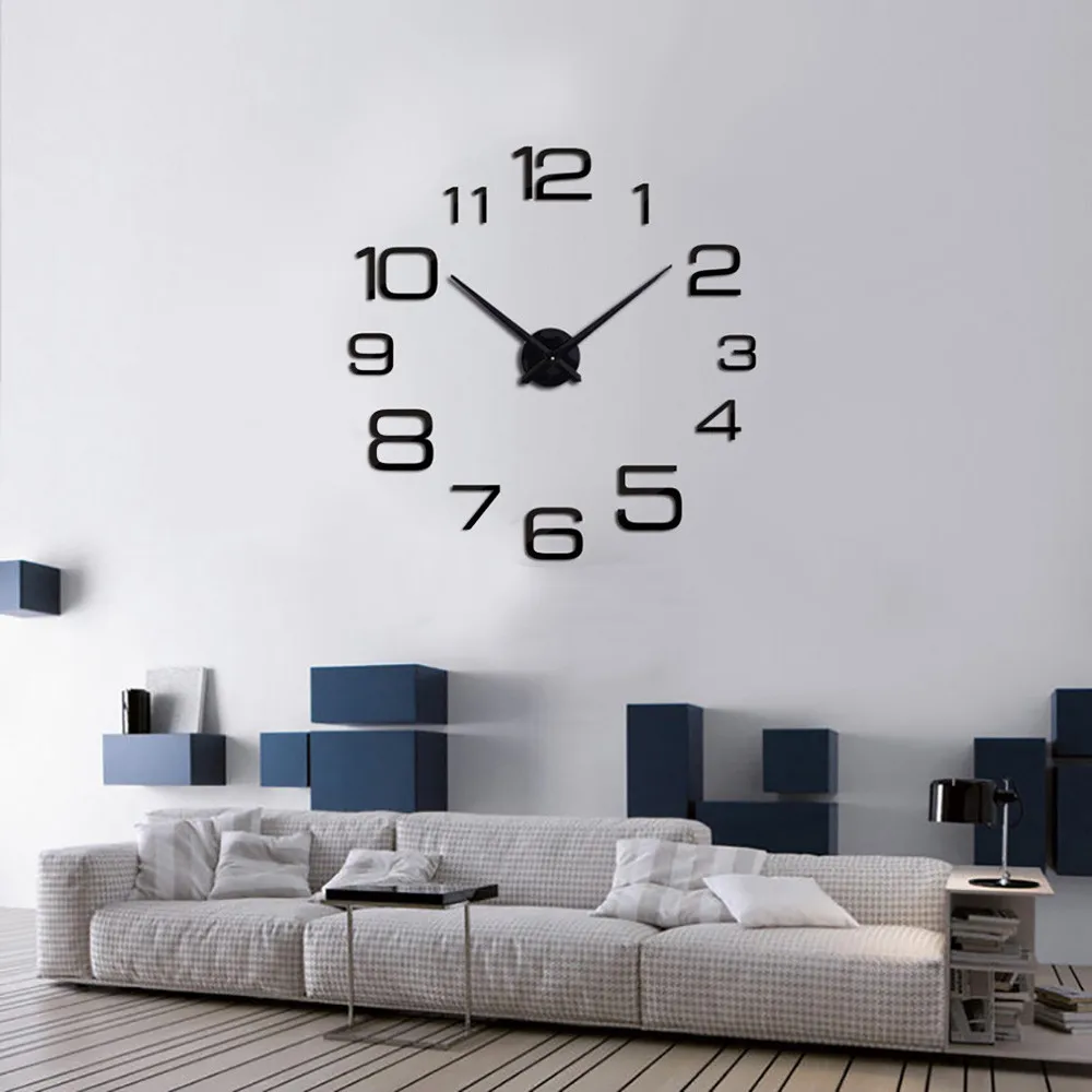 Creative Digital DIY Wall Clock Mirror Wall Clock Home Decoration home decoration accessories Wall clock настенные часы декор
Creative Digital DIY Wall Clock Mirror Wall Clock Home Decoration home decoration accessories Wall clock настенные часы декор
