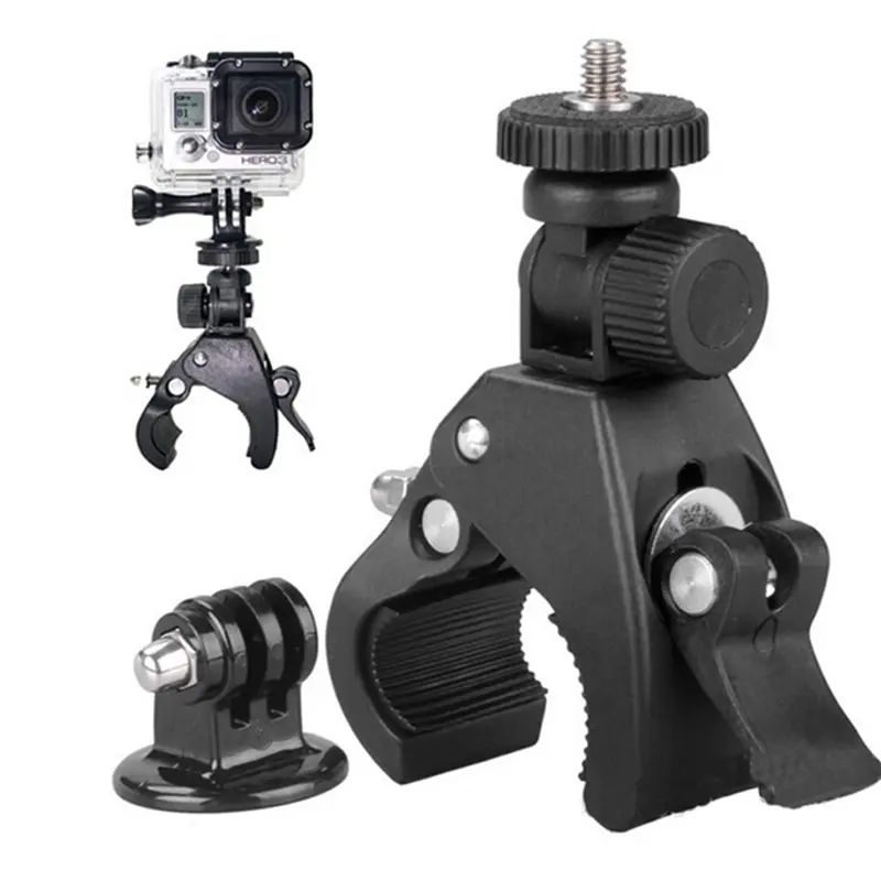 Camera Tripod Mount+Adapter Handlebar Clamp Roll Bar for gopro Hero 1 2 3 3+ New
Camera Tripod Mount+Adapter Handlebar Clamp Roll Bar for gopro Hero 1 2 3 3+ New