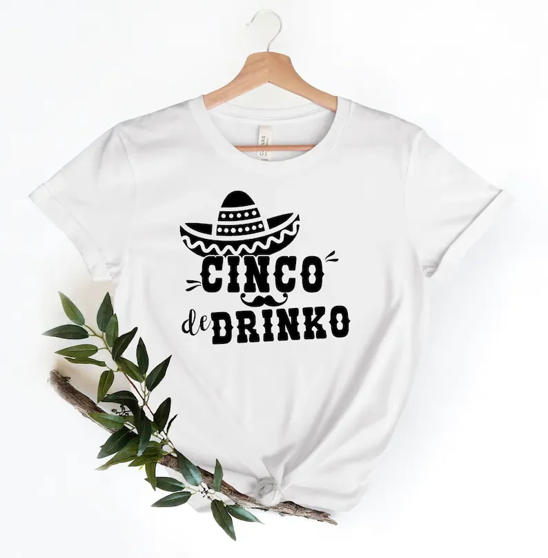 Happy Cinco De Mayo TShirt, Mexico Tee, Latino Shirt, Cinco De Mayo Party Shirt for Women Men100% cotton t-shirts Summer
Happy Cinco De Mayo TShirt, Mexico Tee, Latino Shirt, Cinco De Mayo Party Shirt for Women Men100% cotton t-shirts Summer