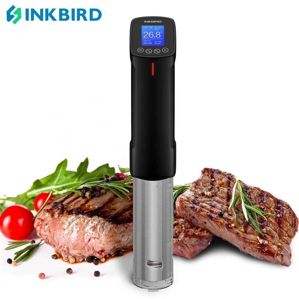 Погружной термостат INKBIRD ISV-100W Sous Vide из нержавеющей стали с Wi-Fi-контроллером
Погружной термостат INKBIRD ISV-100W Sous Vide из нержавеющей стали с Wi-Fi-контроллером
