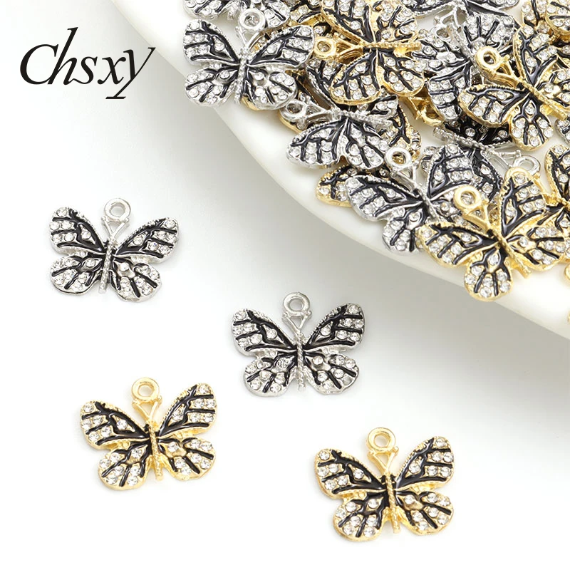 10pcs Trend Black Butterflies Crystal Enamel Charms Fashion Gothic Y2K Alloy Drip Oil Pendant For Making DIY Jewelry Accessories
10pcs Trend Black Butterflies Crystal Enamel Charms Fashion Gothic Y2K Alloy Drip Oil Pendant For Making DIY Jewelry Accessories