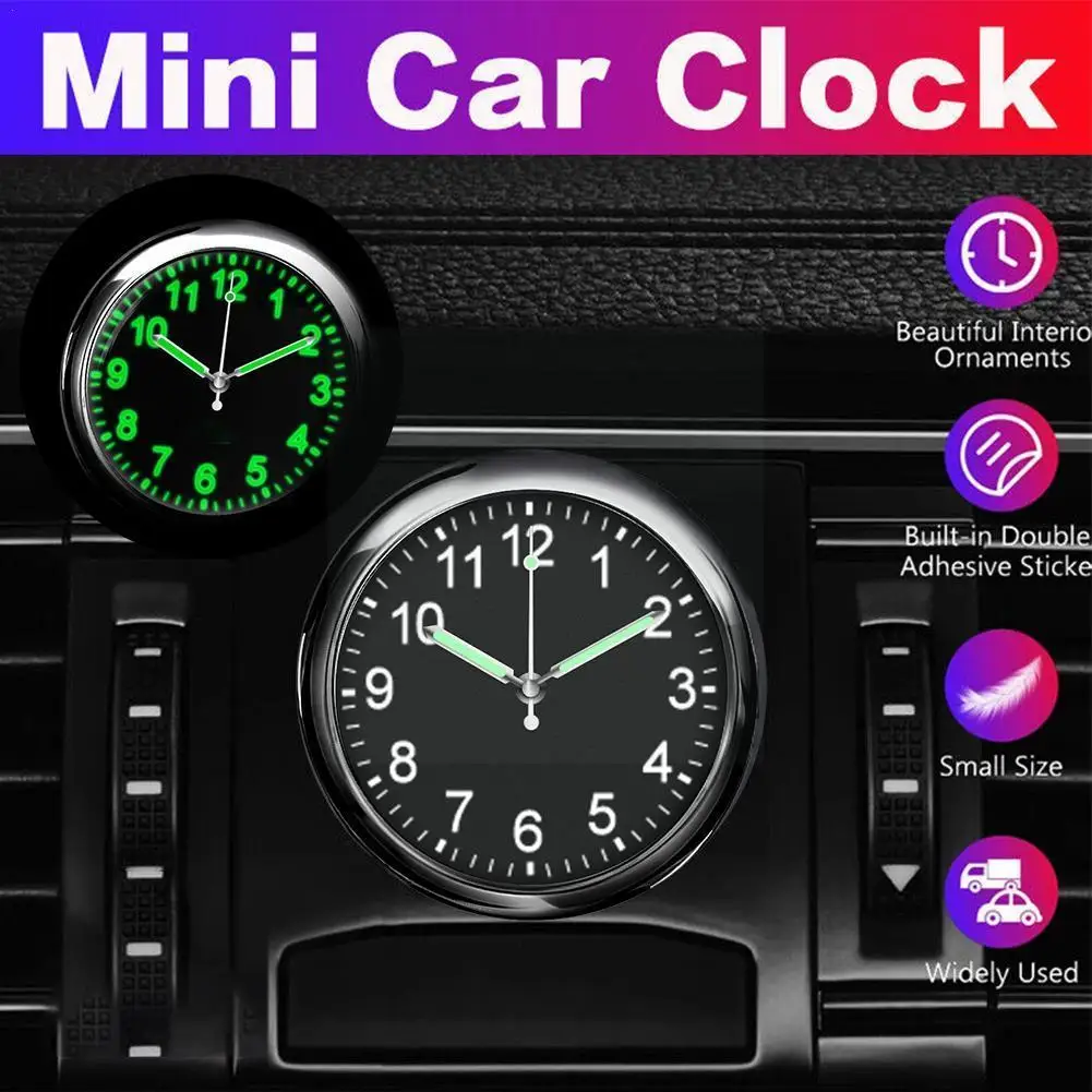 Mini Fashion Luminous Car Clock Automobiles Internal Ornament Mechanics Watch Stick Clocks Auto Accessories Digital Qu B8q4
Mini Fashion Luminous Car Clock Automobiles Internal Ornament Mechanics Watch Stick Clocks Auto Accessories Digital Qu B8q4