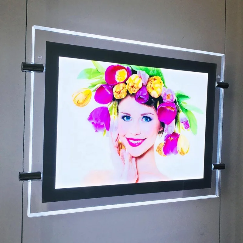 Wholesaler advertising items wall mounted acrylic frame real led panel display salon hair poster
Wholesaler advertising items wall mounted acrylic frame real led panel display salon hair poster