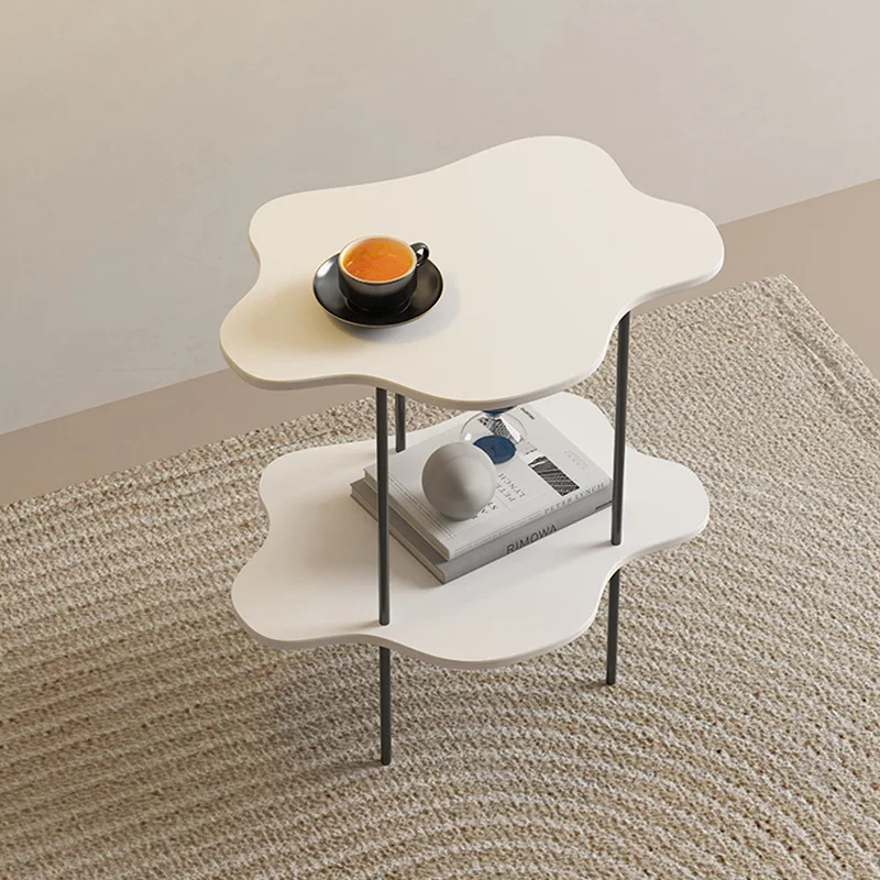 Cloud-shaped Small Coffee Table Modern Double-layer Side Table Special-shaped Creative Small Bedside Table Home Furniture HY
Cloud-shaped Small Coffee Table Modern Double-layer Side Table Special-shaped Creative Small Bedside Table Home Furniture HY