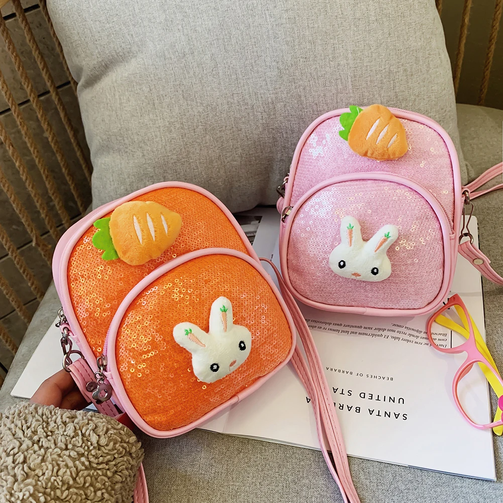 Cute Rabbit Carrot Kids Backpack Sequins School Bagpack Shoulder Crossbody Bags Backpack Kids Kindergarten School Bag
Cute Rabbit Carrot Kids Backpack Sequins School Bagpack Shoulder Crossbody Bags Backpack Kids Kindergarten School Bag