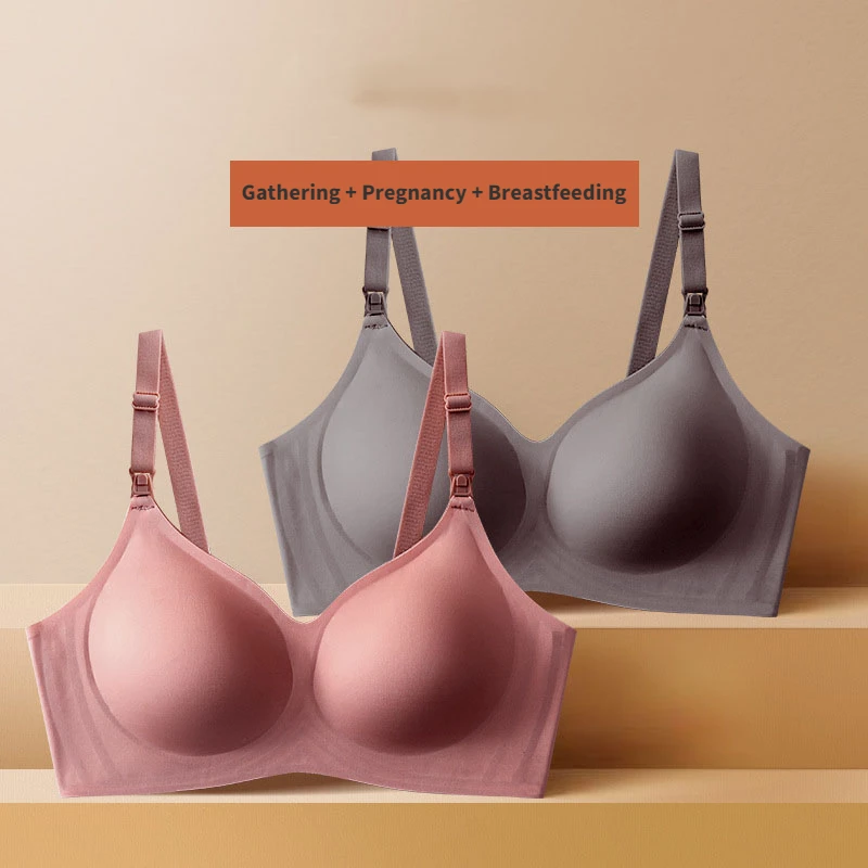 Thin High-end Maternity Breastfeeding Underwear Anti-sagging Gathered Breastfeeding Bra Hot Mother Pregnancy Bras for Women
Thin High-end Maternity Breastfeeding Underwear Anti-sagging Gathered Breastfeeding Bra Hot Mother Pregnancy Bras for Women