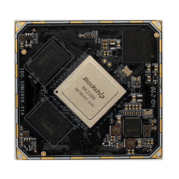 IDO-SOM3908 Rockchip RK3399 64-bit Six-core CPU 4GB DDR4 32GB EMMC Android 7.1 LINUX System on Modul SOM Embedded Core Board
IDO-SOM3908 Rockchip RK3399 64-bit Six-core CPU 4GB DDR4 32GB EMMC Android 7.1 LINUX System on Modul SOM Embedded Core Board